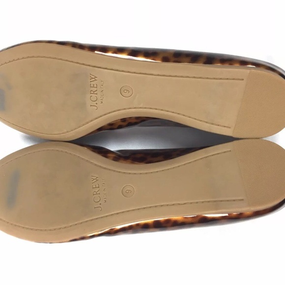 J Crew Size 8 Leopard Print Flats - Picture 7 of 8